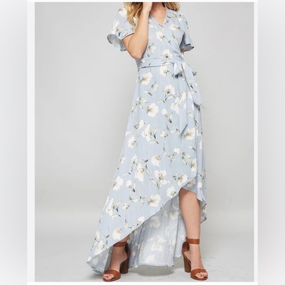 PROMESA wrap dress small - Picture 1 of 8